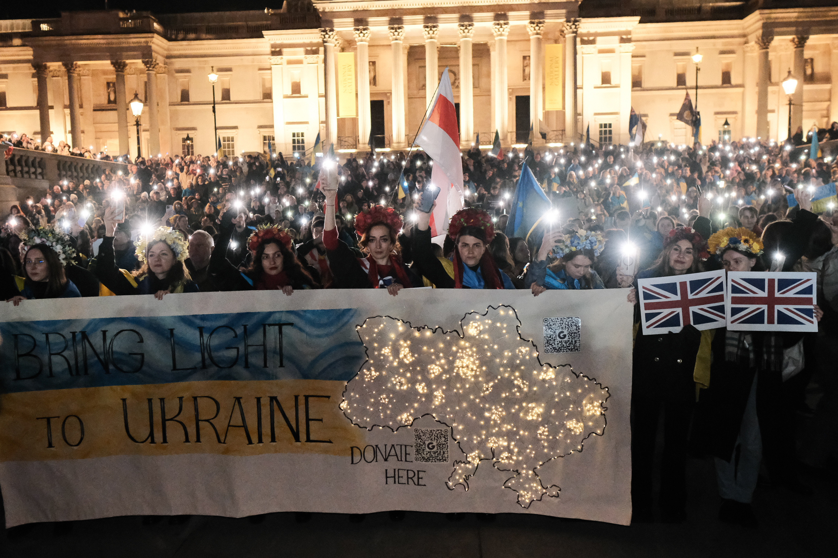 Four years since the full-scale invasion, London, 24 February 2026
