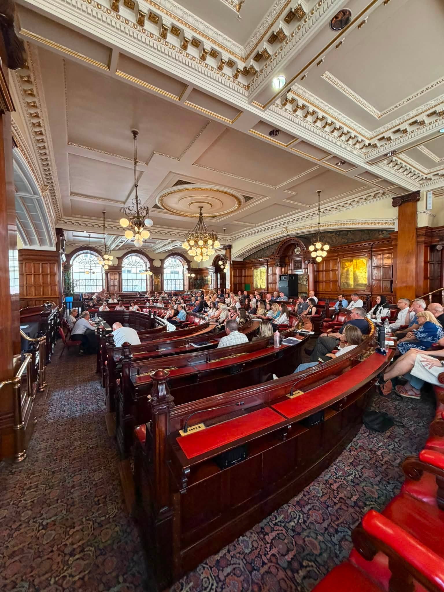 AUGB 80th anniversary gathering at Liverpool Town Hall