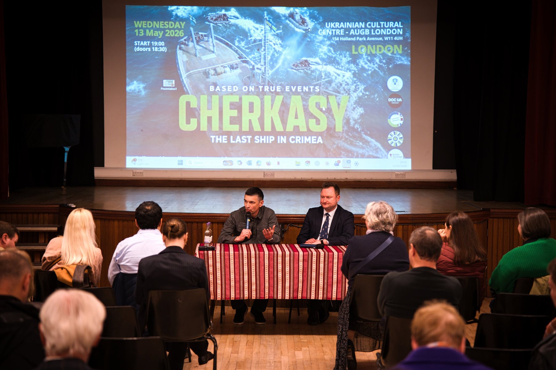 Cherkasy film screening and special guest Q&A in London, 13 May 2026