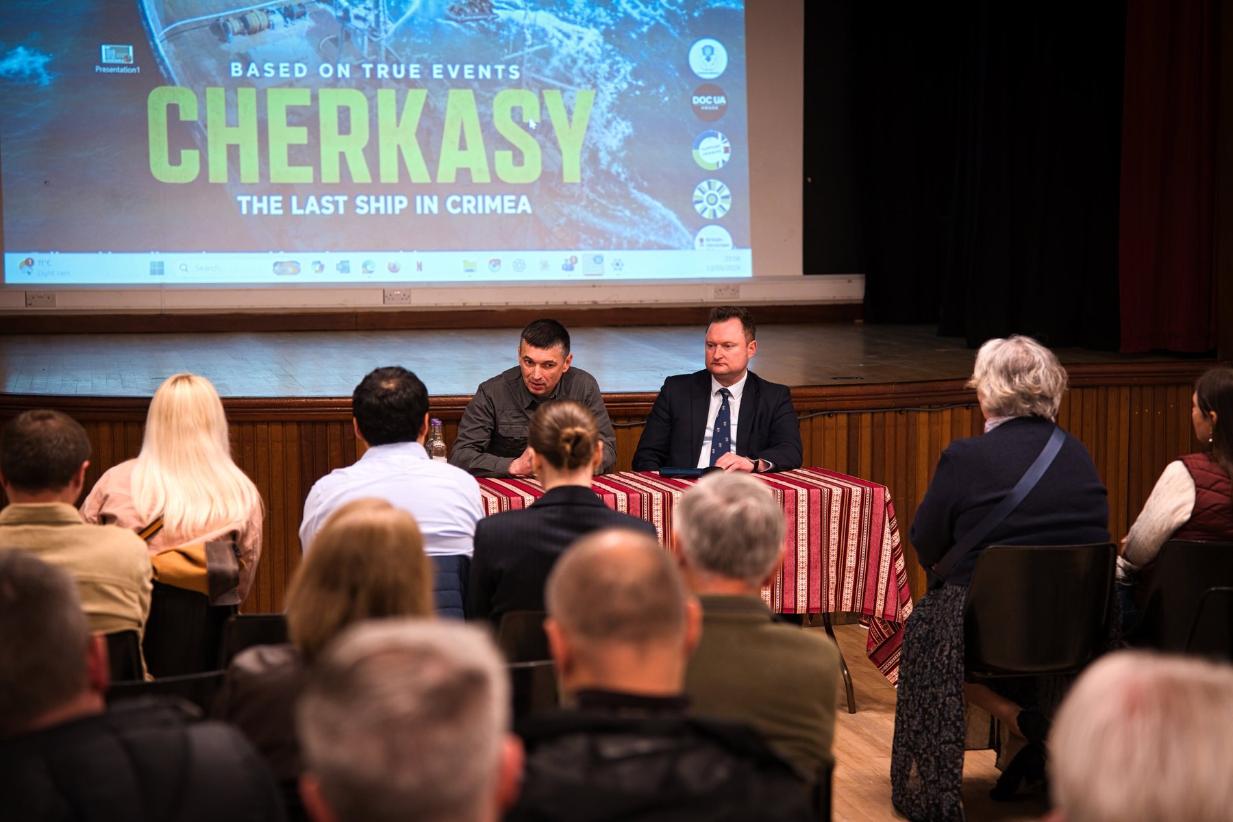 Cherkasy film screening and special guest Q&A, 13 May 2026