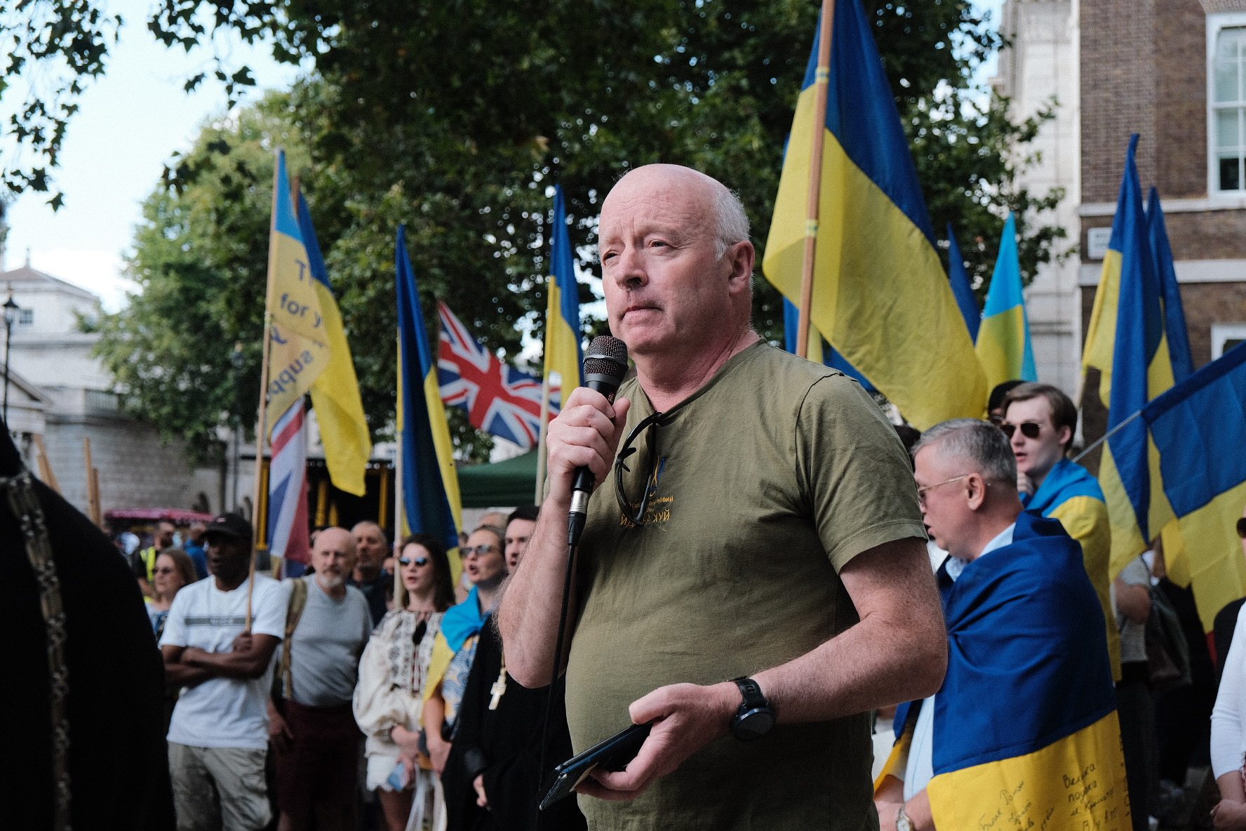 Ukrainian Flag Day in London