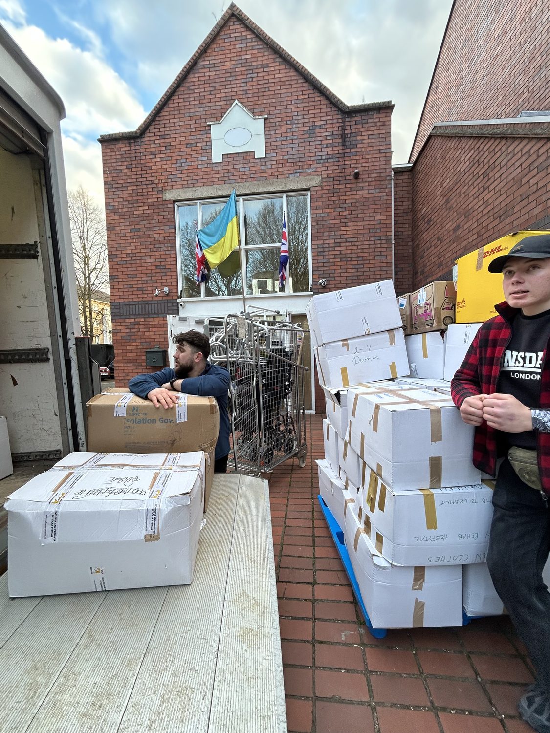 Humanitarian aid prepared for Ukraine