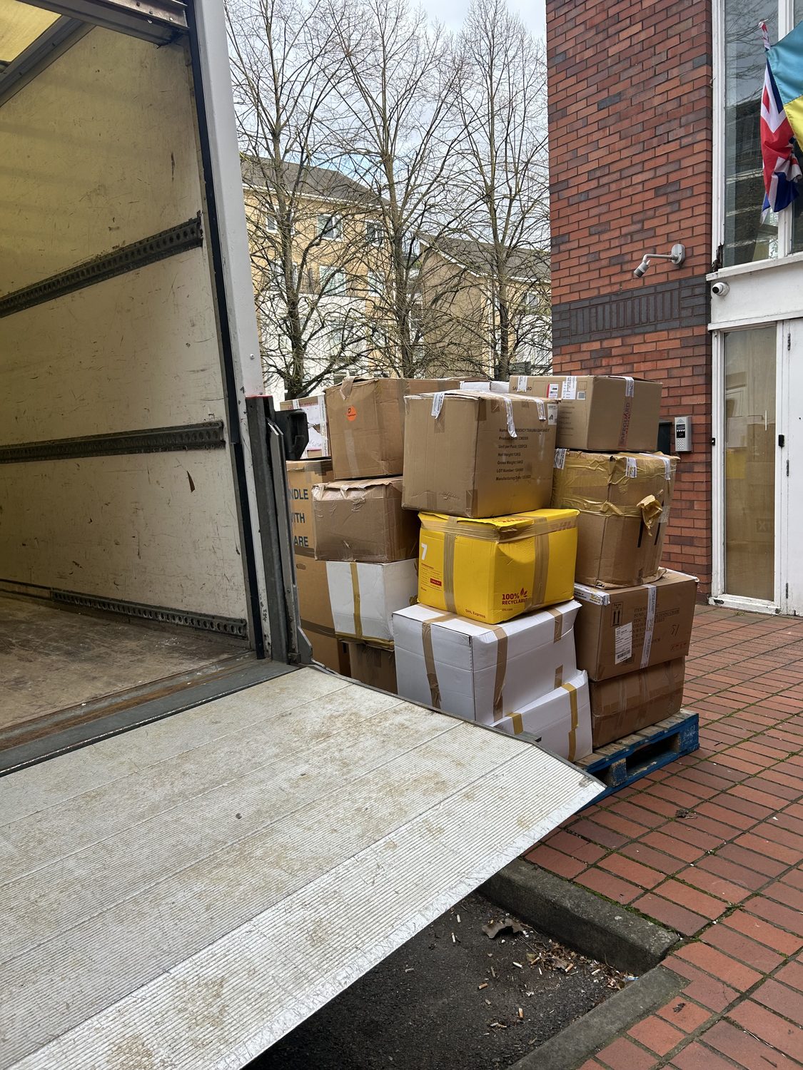 Humanitarian aid prepared for Ukraine