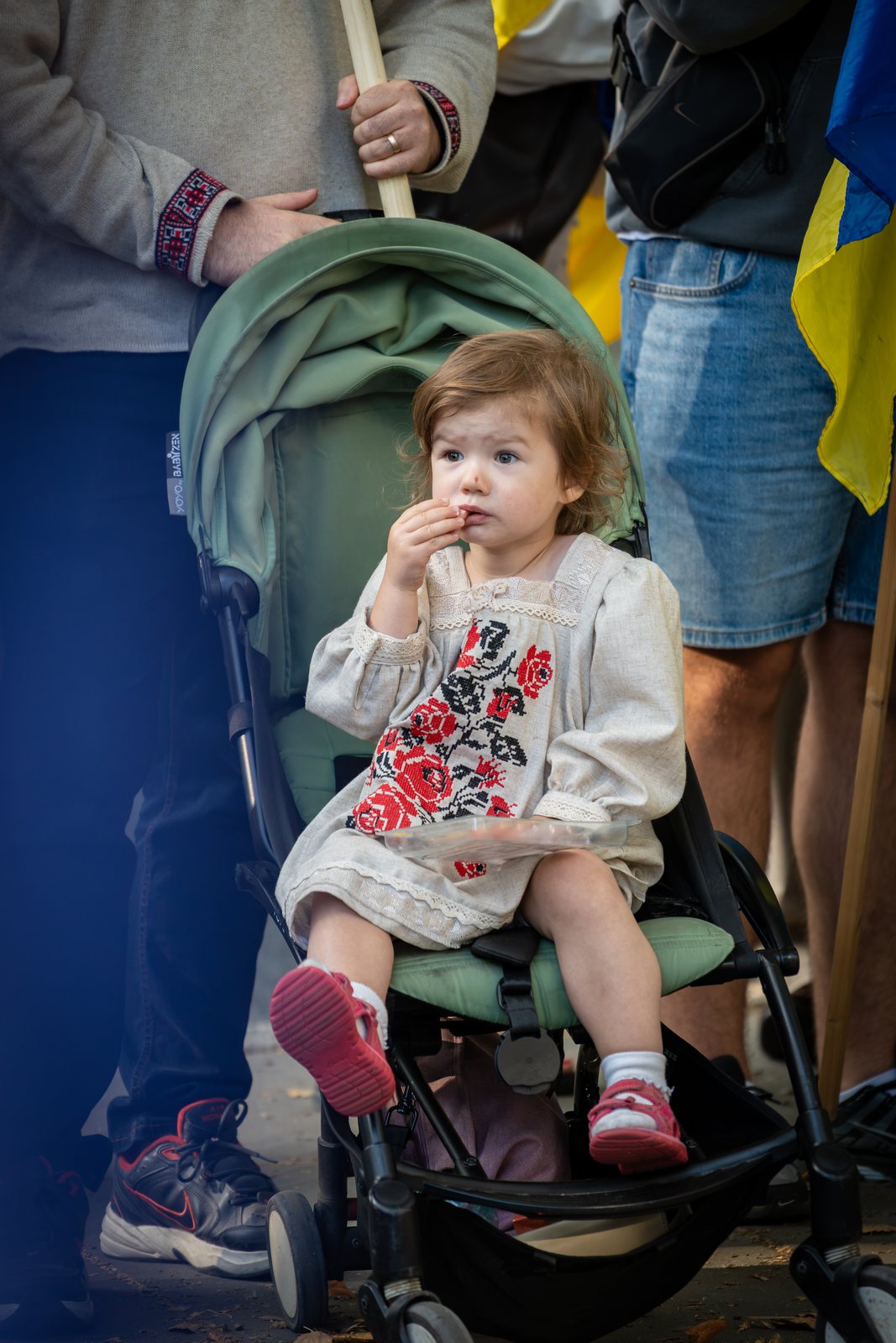 Ukraine Independence Day at the Statue of St Volodymyr, Holland Park, London, 24 August 2026