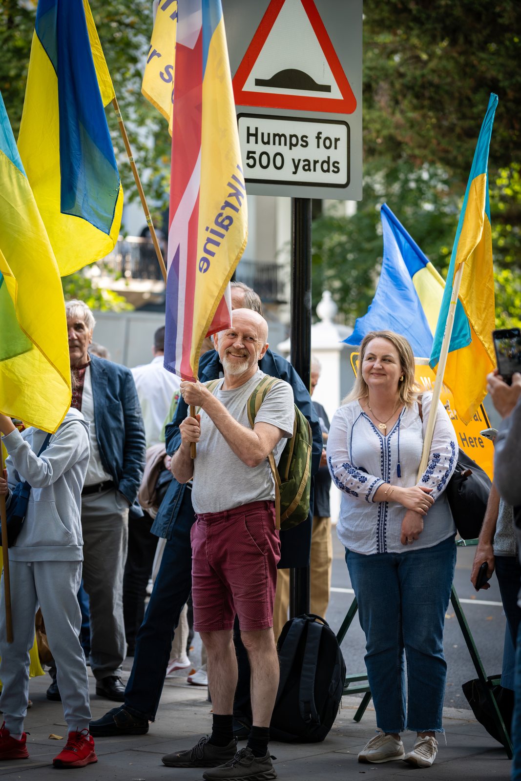 Ukraine Independence Day at the Statue of St Volodymyr, Holland Park, London, 24 August 2026