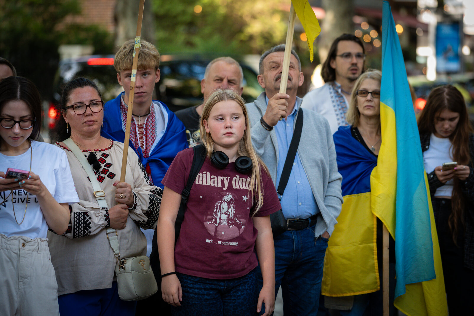 Ukraine Independence Day at the Statue of St Volodymyr, Holland Park, London, 24 August 2026