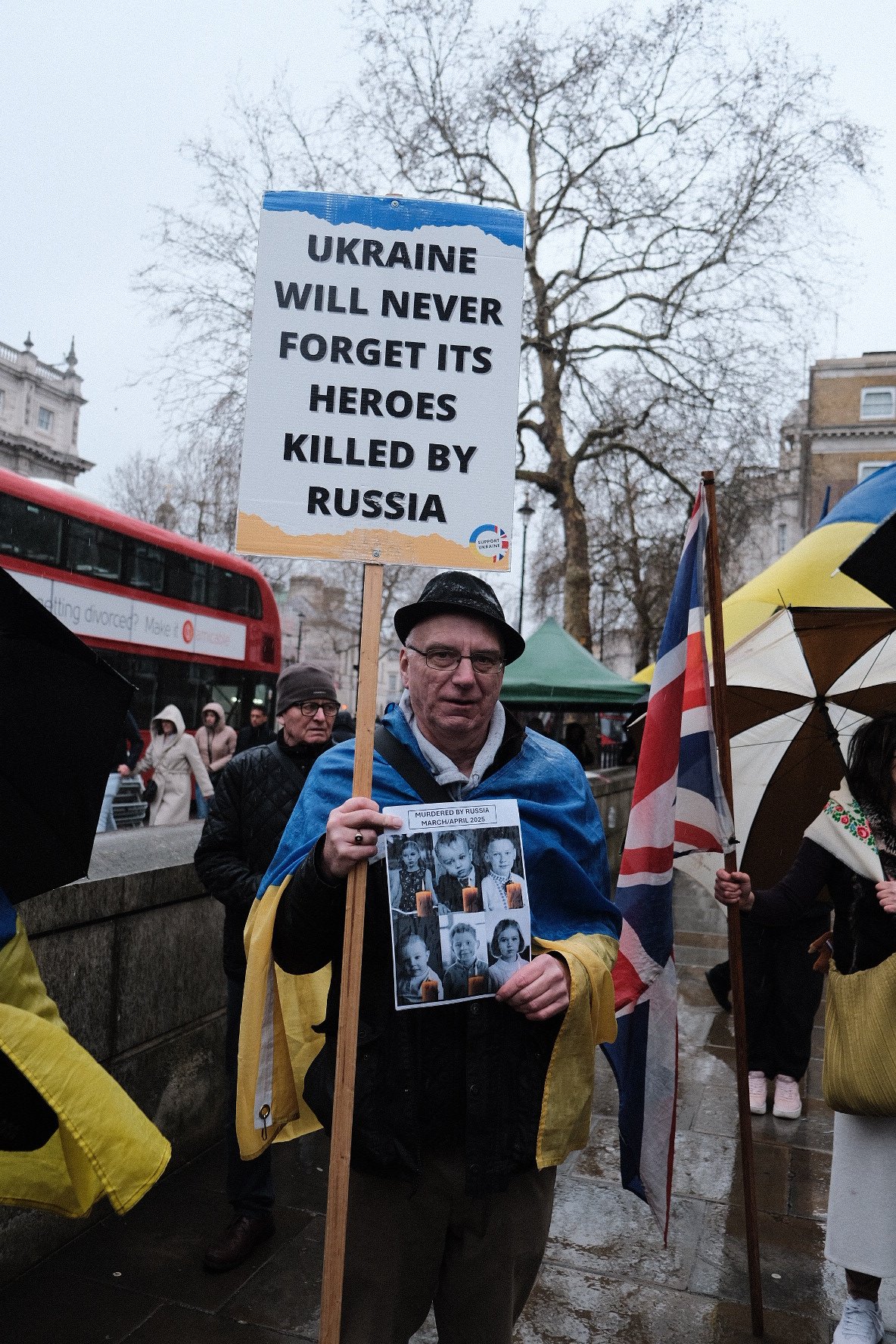 Mariupol Remembrance action in London, 15 March 2026