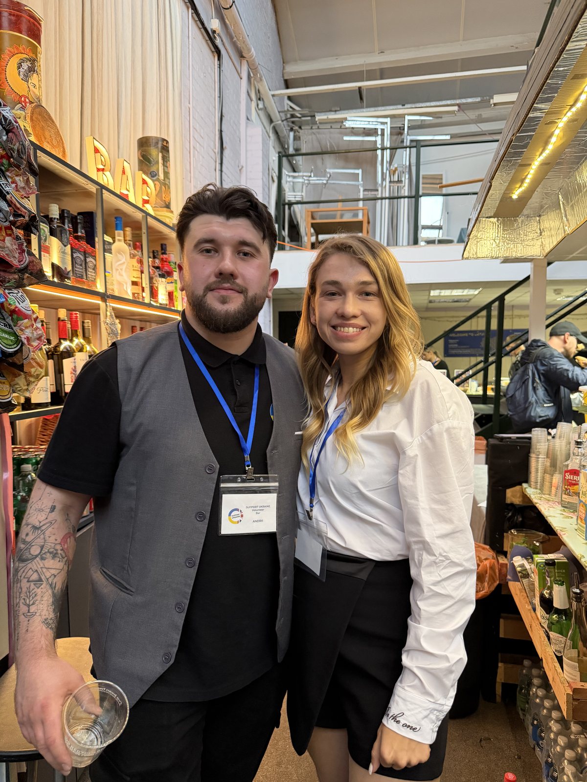 Support Ukraine volunteers behind the scenes at Eurovision