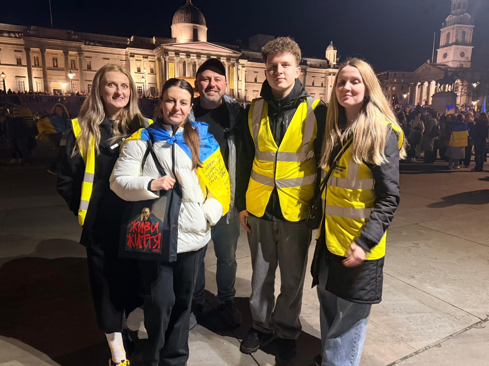 Support Ukraine volunteers during the 24 February 2026 London action