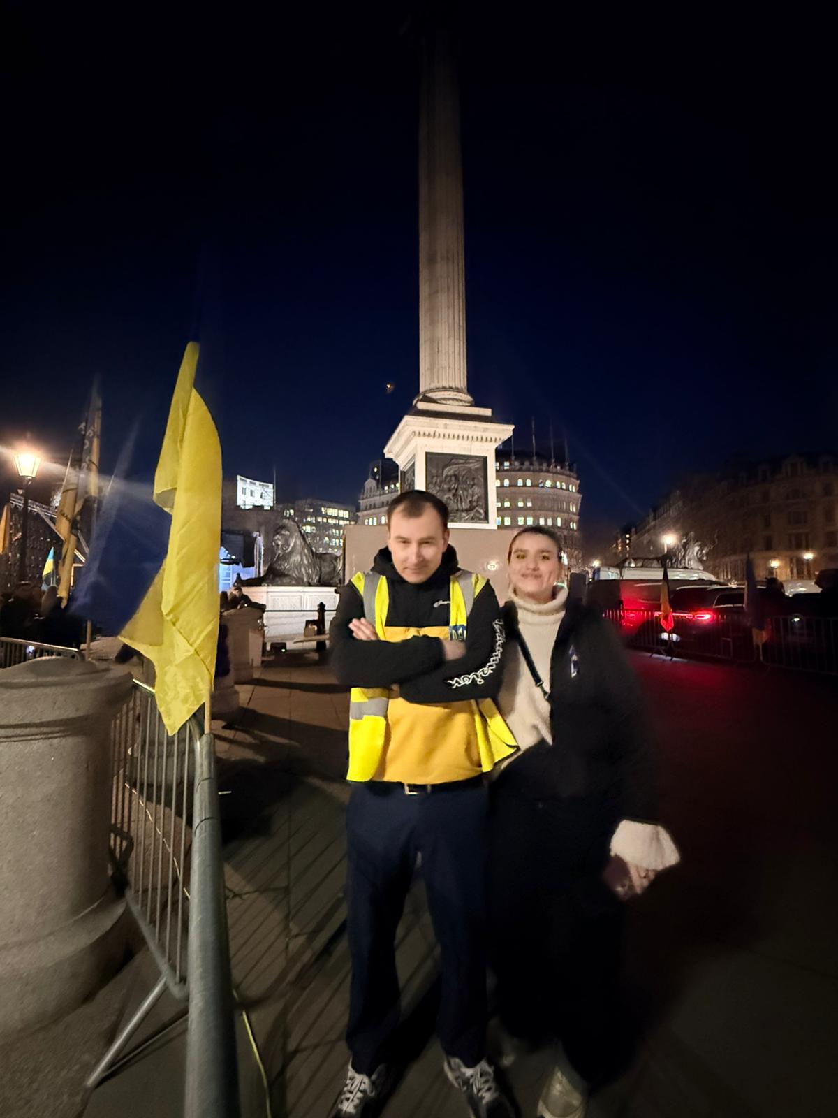 Support Ukraine volunteers during the 24 February 2026 London action