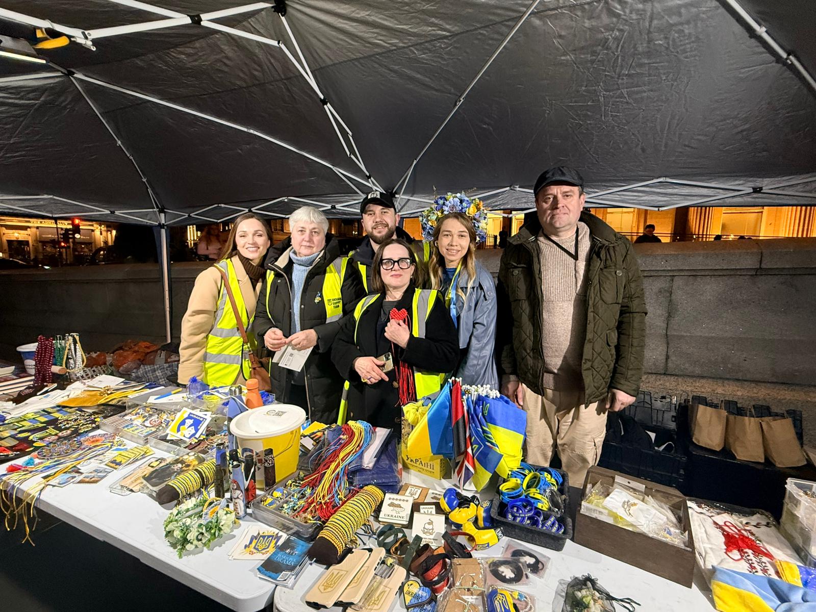 Support Ukraine volunteers during the 24 February 2026 London action