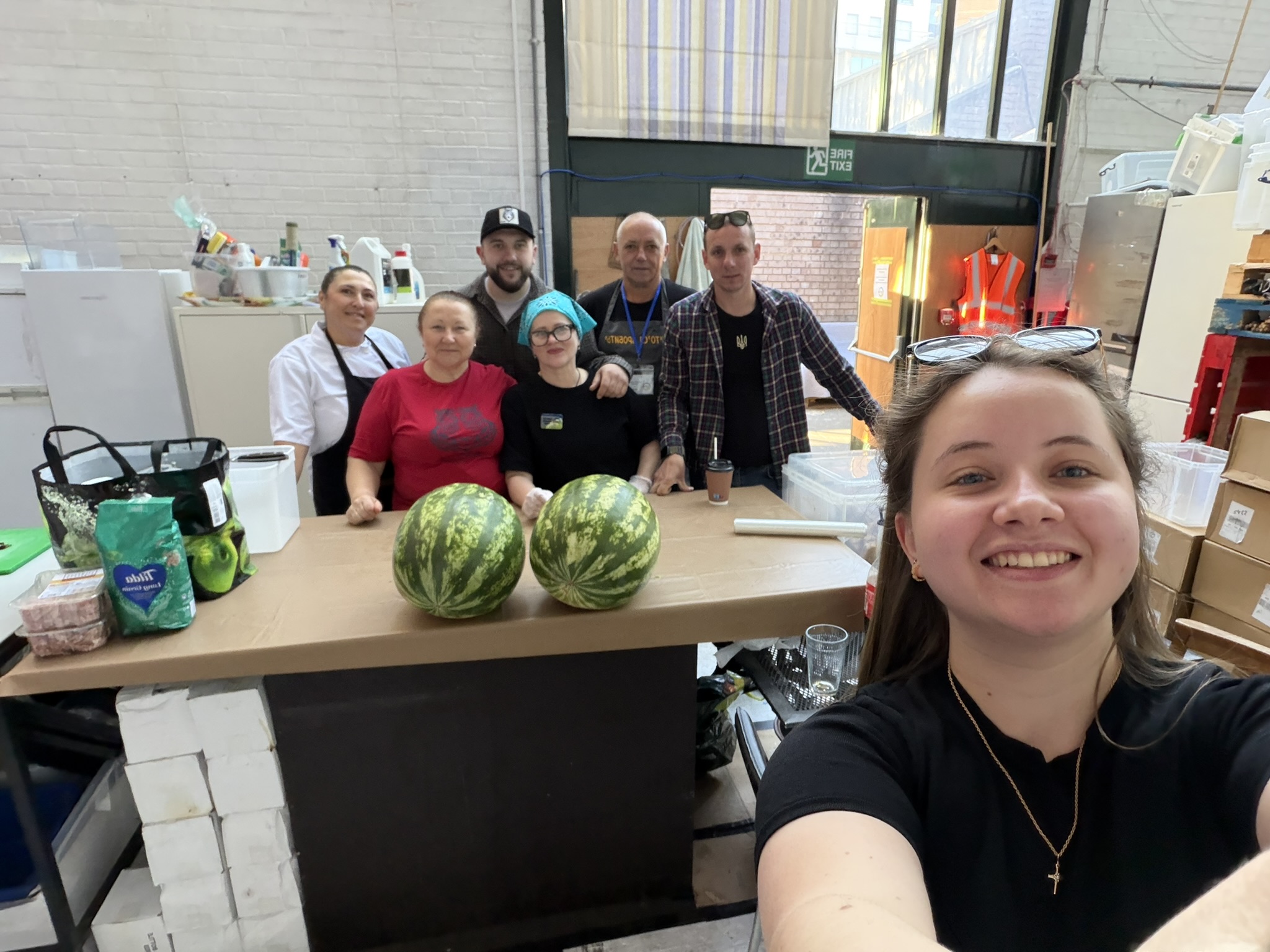 Support Ukraine volunteers during the Kherson watermelon initiative