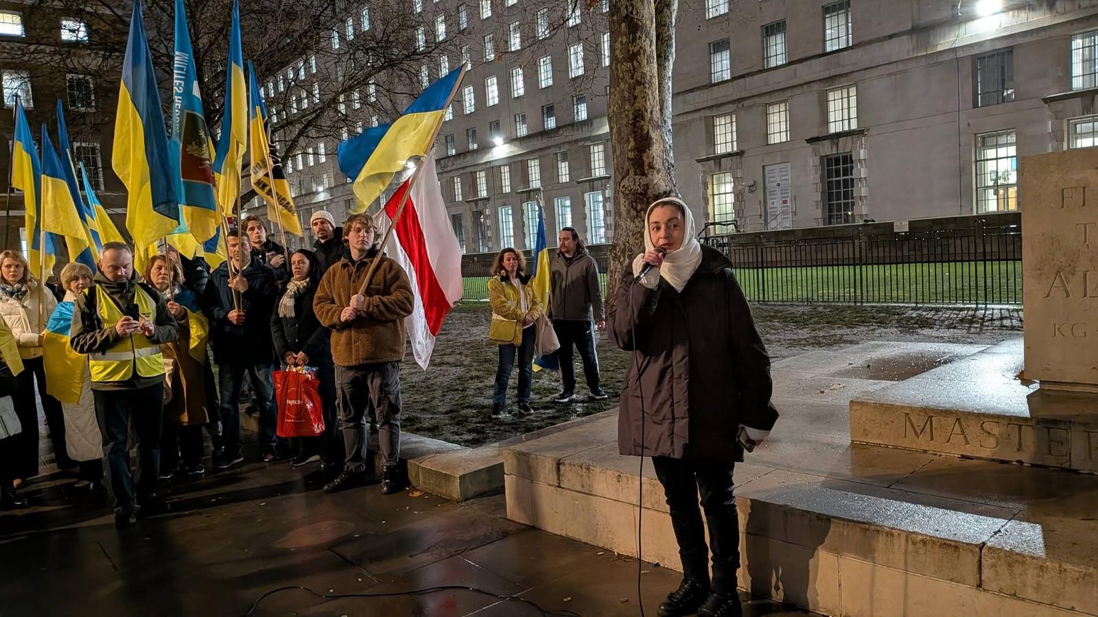 Day of Unity of Ukraine - Human Chain of Unity in London