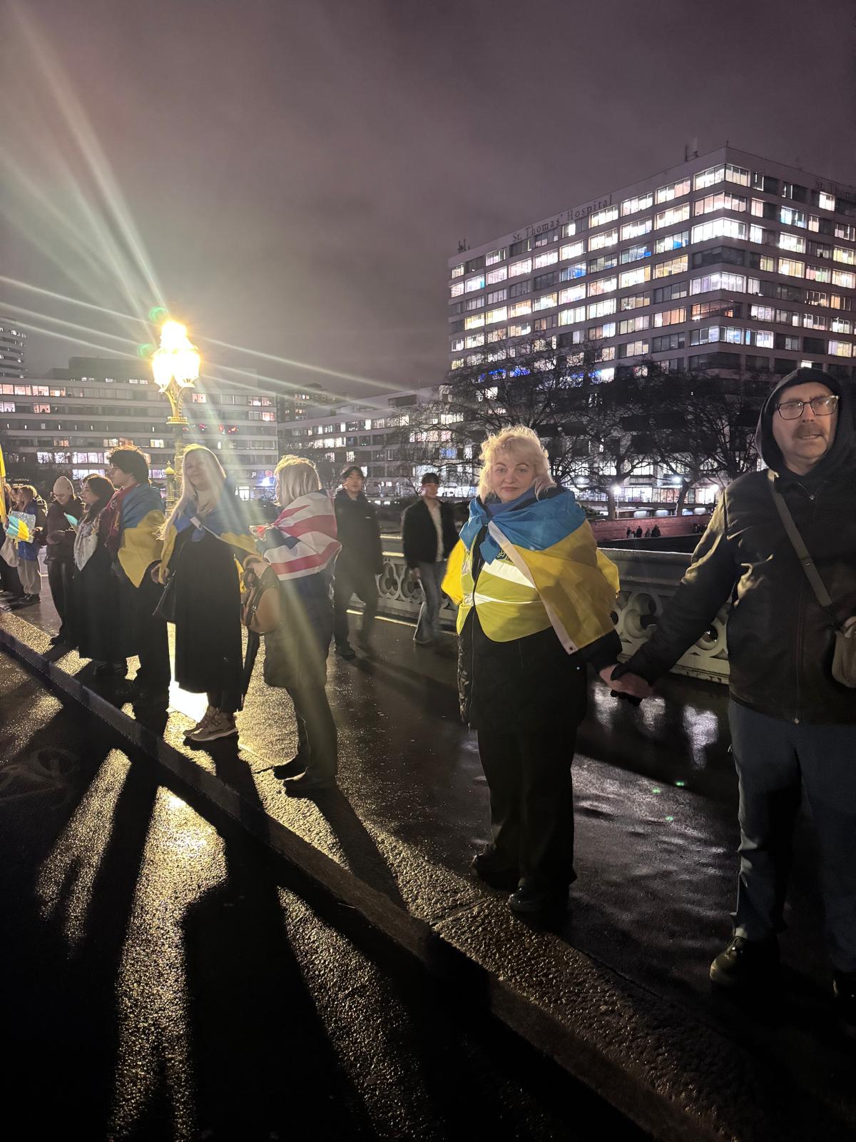 Day of Unity of Ukraine - Human Chain of Unity in London