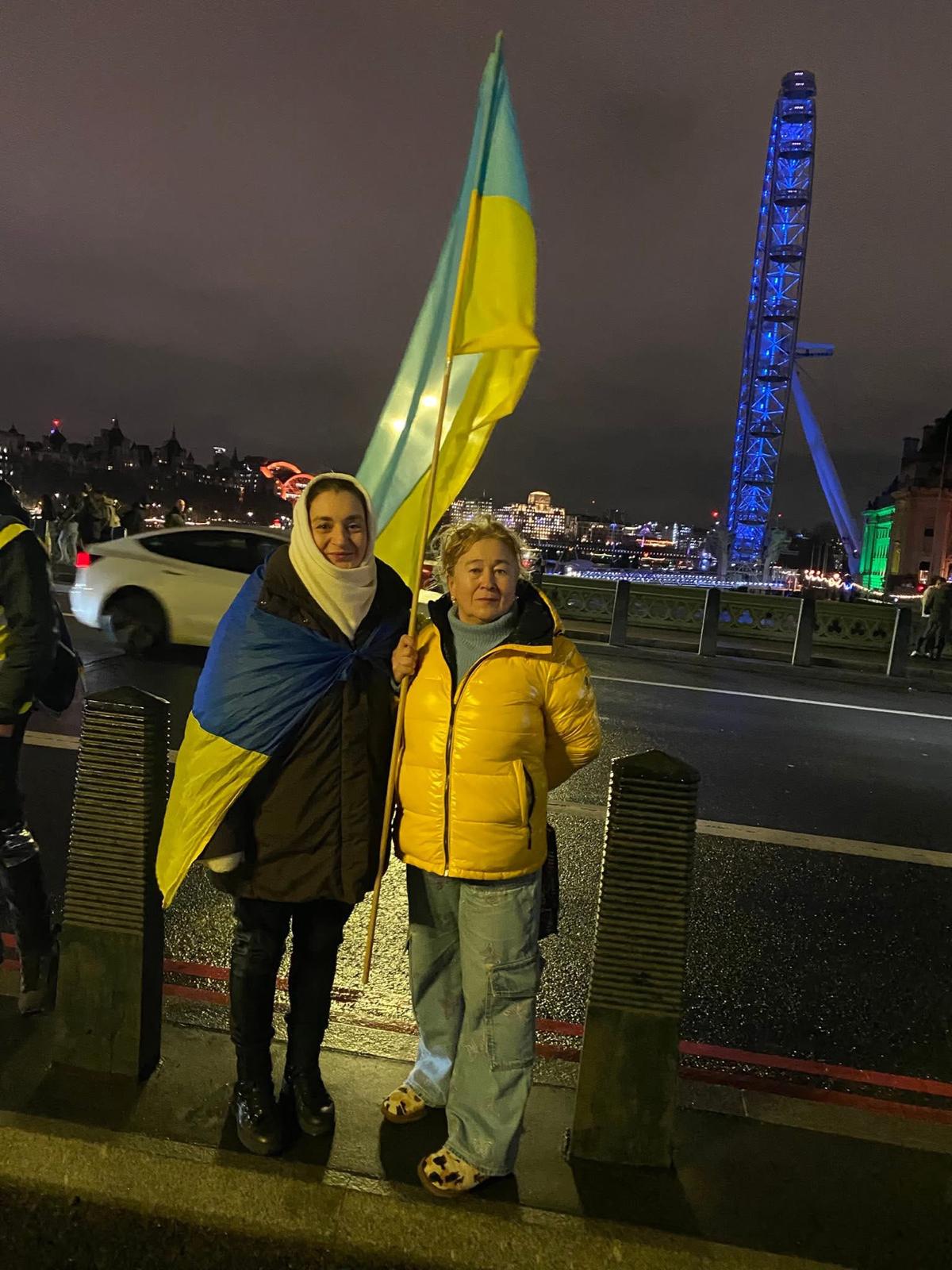 Day of Unity of Ukraine - Human Chain of Unity in London