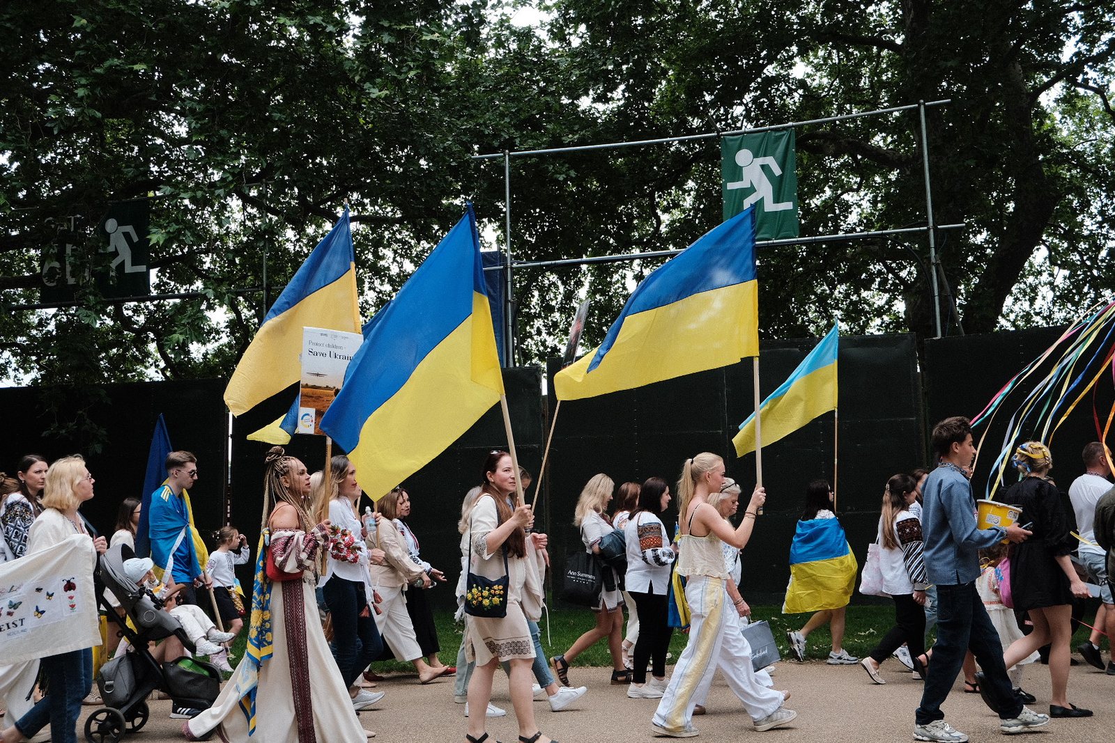 Vyshyvanka March in London, 14 June 2026