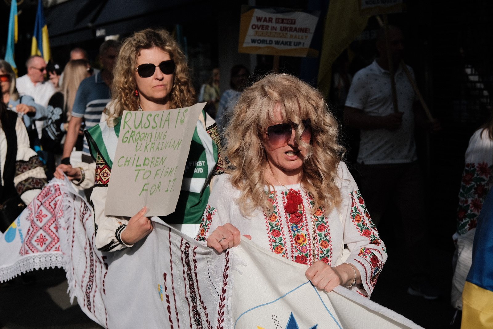 Vyshyvanka March in London, 14 June 2026